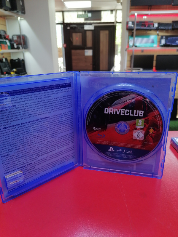 Игра Sony DRIVER CLUB